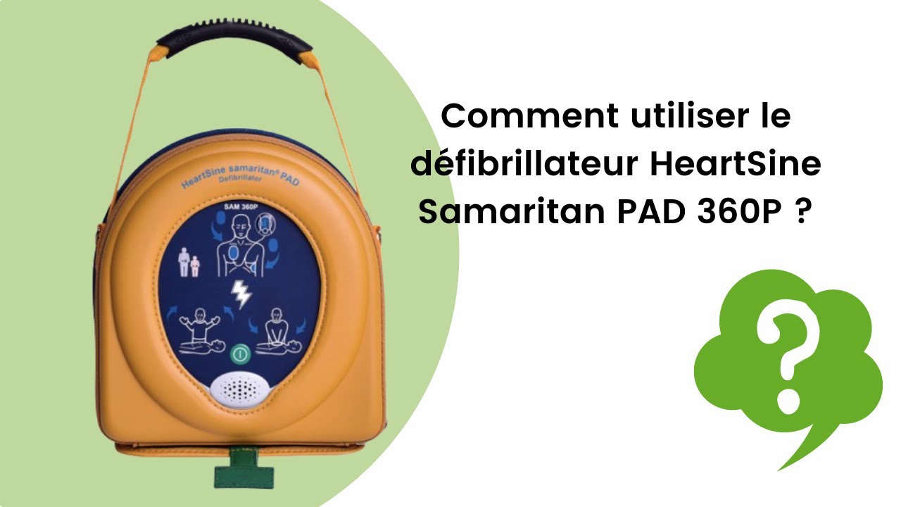 Défibrillateur automatique Heartsine Samaritan Pad 500P