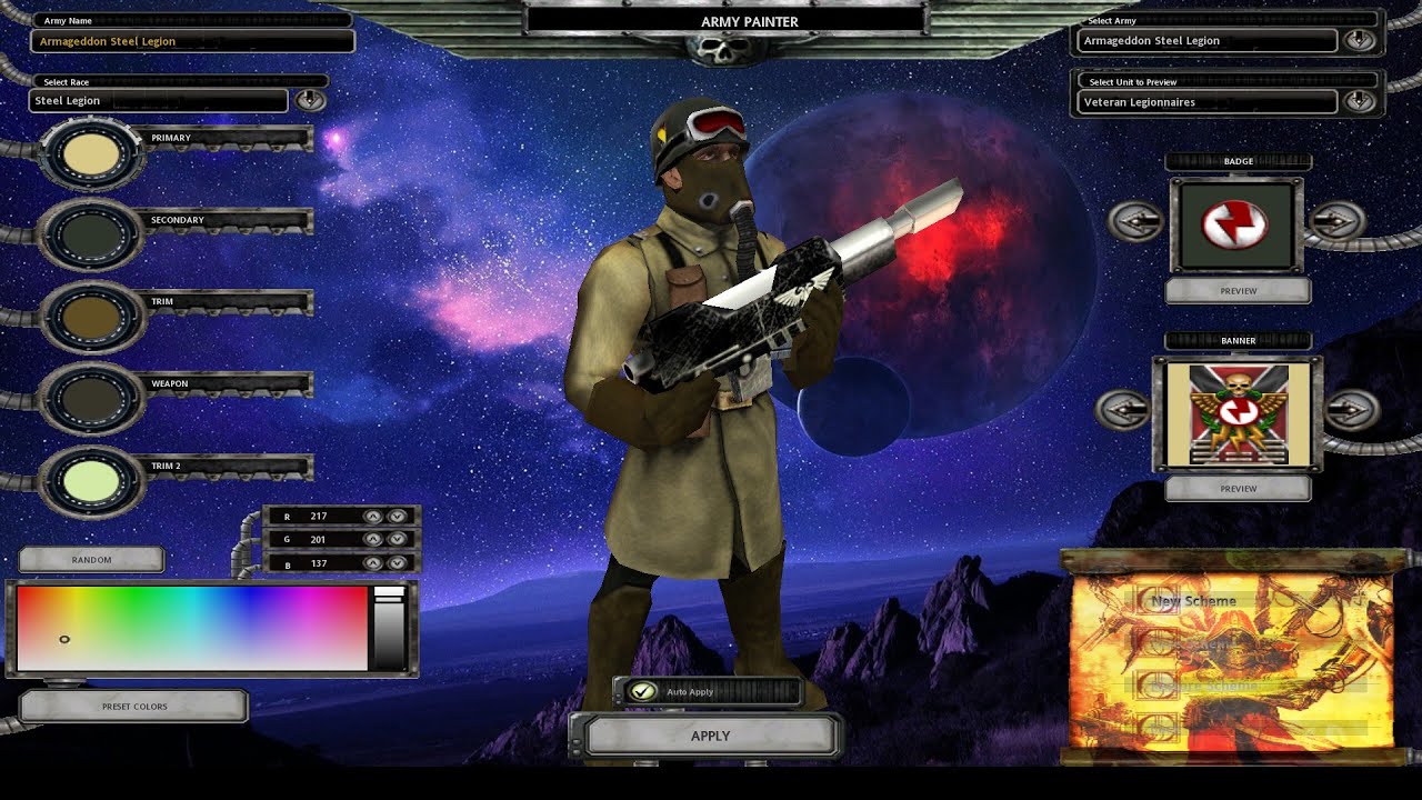 Warhammer 40000 Dawn of War: Unification Mod - Steel Legion Veterans