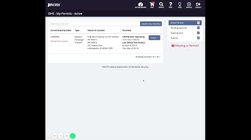 Public Safety Portal (DHS) - How to see expired/expiring soon permits