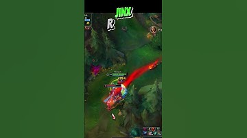 Jinx #leagueoflegends #leagueguides #junglediff #gaming #riotgames #warwick #leaguetips #shorts