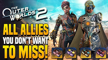 The Outer Worlds 2 - How To Unlock ALL Companions & Make Them Way Stronger
