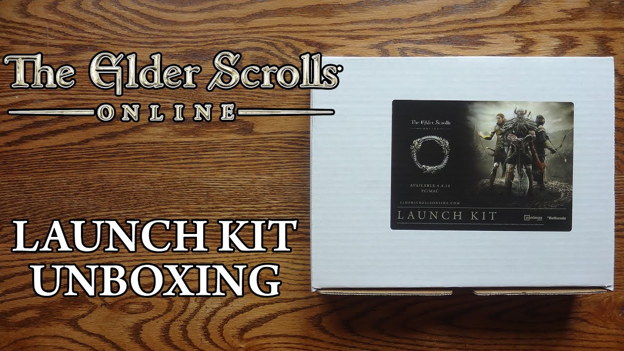 The Elder Scrolls Online Launch Kit Unboxing & Review HD 1080p YouTube