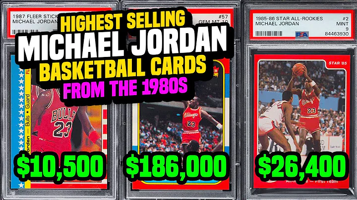 Top 15 Michael Jordan Basketball Cards from the 1980's recently sold for BIG Money 💰 #sportscards