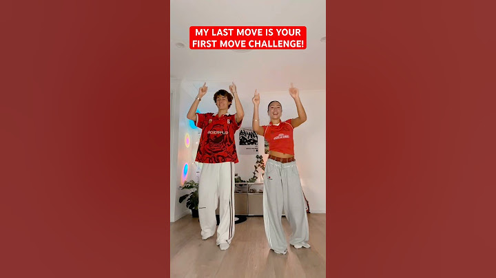 MY LAST MOVE IS YOUR FIRST MOVE CHALLENGE! | ​⁠​⁠​⁠@CadelandMia #shorts