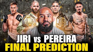 JIRI vs PEREIRA BREAKDOWN & PICKS | WHO WINS AT UFC 295?!?!