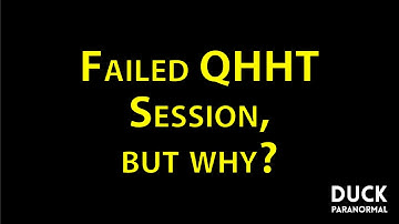 #30 - Failed QHHT Session  - EVP - Spirit Communication - Duck Paranormal