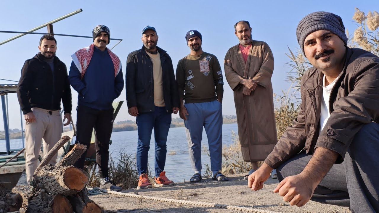 تجربه تخييم 24 ساعه في أهوار البصره | استكشاف جمال الطبيعه البريه