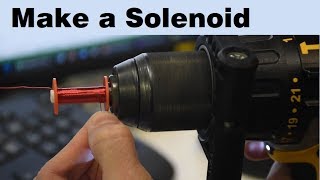 Make a Solenoid - Mikes Inventions