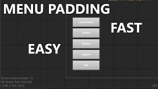 Famous add padding to your buttons TUTORIAL Unreal Engine 4.27 Wealth