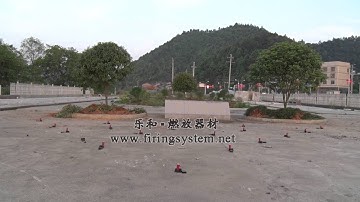 Happiness fireworks firing system