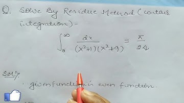 Cauchy Residue Theorem problems | Contour Integration | problem 2