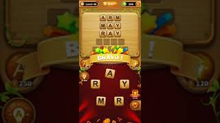 Word connect level 46 english language gaming app screenshot 3