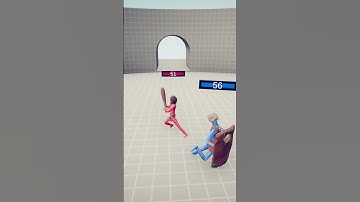 CLUBBER vs PROTECTOR | Totally Accurate Battle Simulator #shorts #tabs #vs