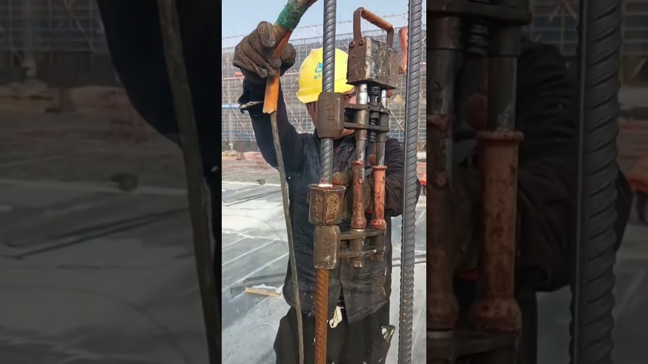 Thermite welding rebars together