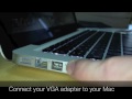 Connecting your Mac to your Projector