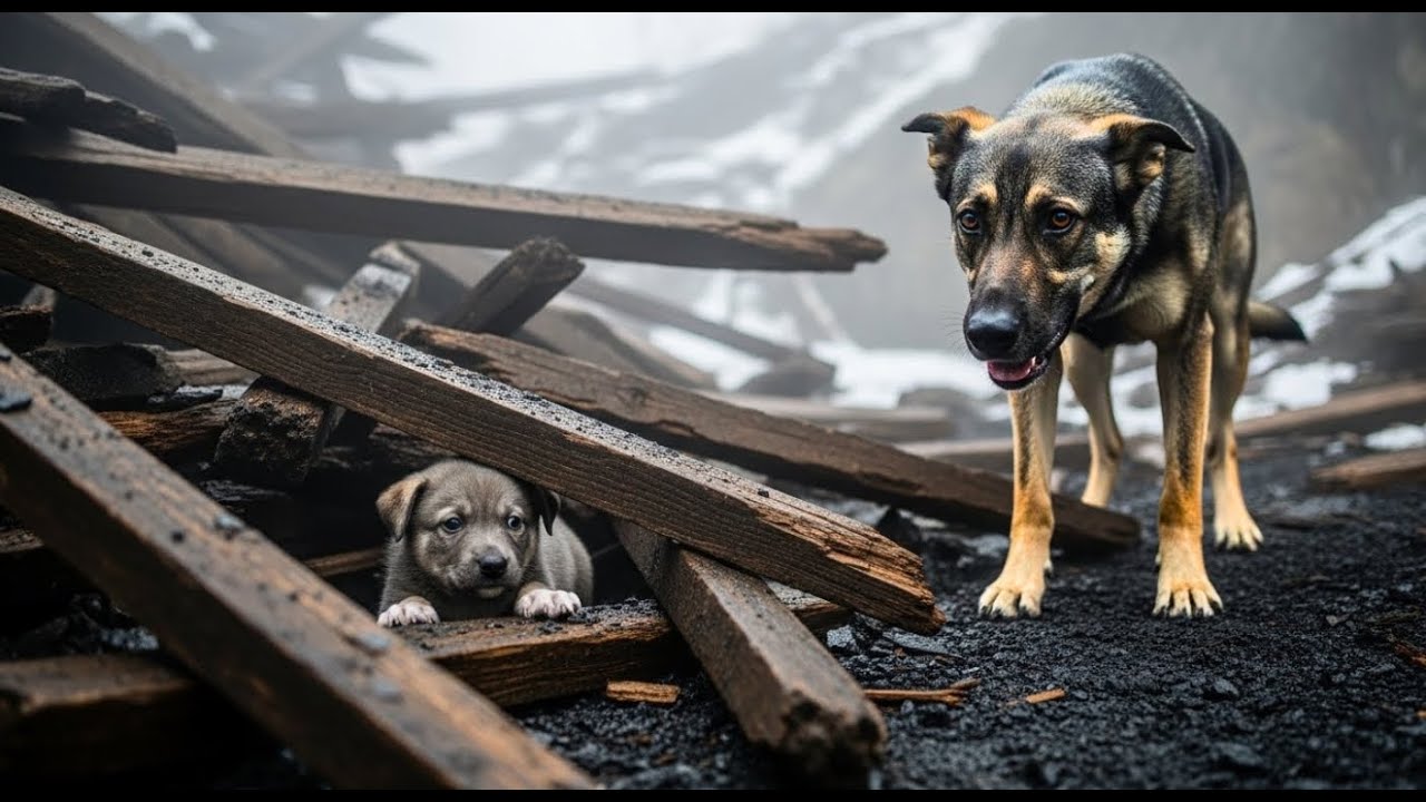 A Mother Dog Cried In Despair — Begging A Stranger To Help Her Pup And Witnessing A Miracle