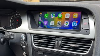 Installazione Autoradio A4 - Con CarPlay + Android Auto Wireless by FerraroStore
