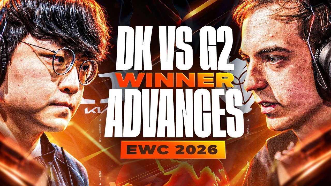 DK VS G2 WINNER ADVANCES - EWC 2026