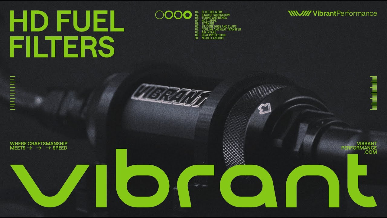 Vibrant HD Fuel Filter | Built for Clean Fuel & Peak Performance