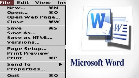 Microsoft word 2003 filemenu।।ms word 2003 tutorial।। Vishesh Academy।।