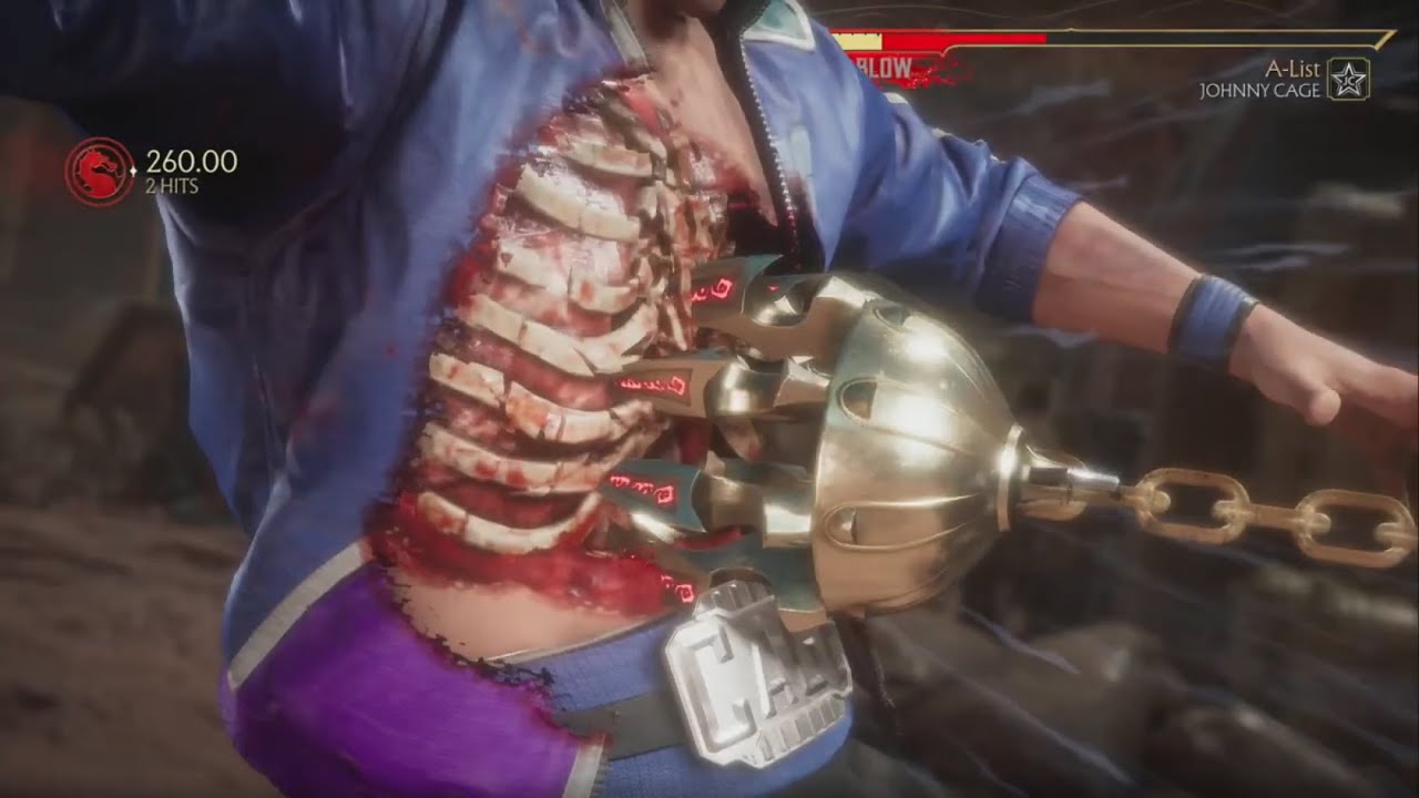 Johnny Cage Mortal Kombat 11 Combos