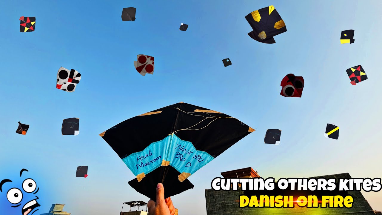 BoOo Kata 🤪 on Rooftop 😍 | Danish on Fire 🔥 🪁🪁