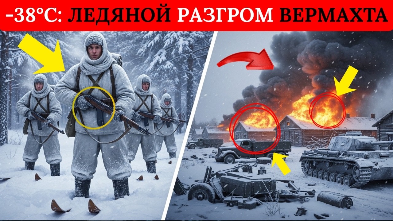 -38°C Под Москвой: Казахский Батальон Уничтожил Тыл Вермахта