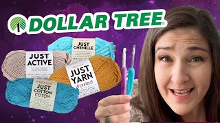 Dollar Tree Yarn & Crochet Hooks: Worth It? ‍♀