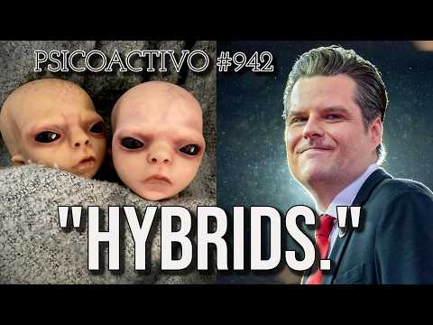 Matt Gaetz's WILD claims of Hybrids, Reverse Engineered Alien tech & UFO footage - Psicoactivo #942