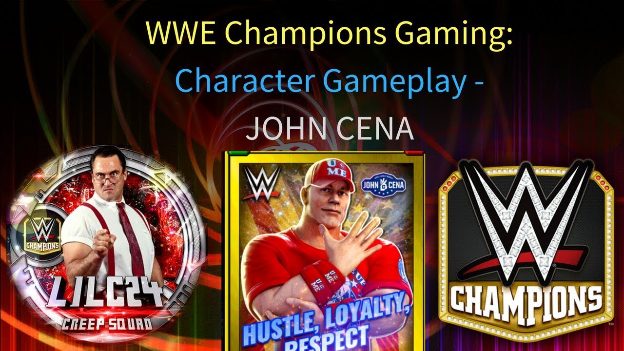 WWE Champions - 🎥 John Cena 3 STAR GOLD Character Gameplay