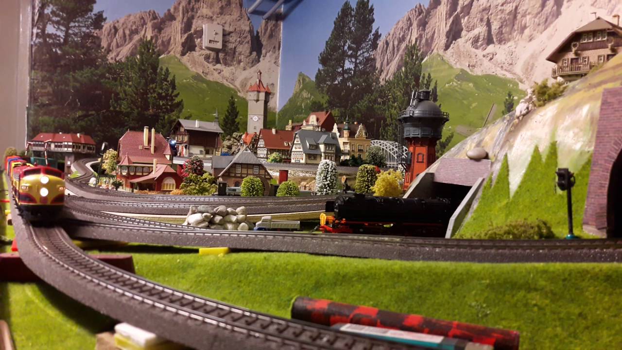 Märklin 3060/4060 Santa Fe EMD F7 H0 AC Guss Insidermodell (Gebraucht
