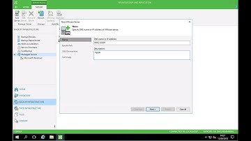 Adding NAC ESXi Host - Virtual Apple Mac replication using Veeam Cloud Connect