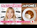 Cocinando un plato japons y respondiendo preguntas con la chori