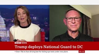 Retired Major General Randy Manner on DC National Guard Deployment | BBC