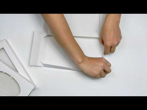 White One Piece Rectangle Window Candy Boxes Item 84115210