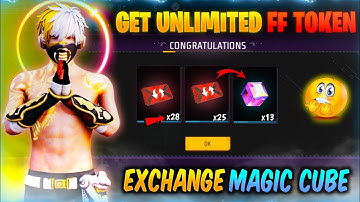 How To Get Unlimited FF Token In Free Fire | Exchange Magic Cube In FF Token Store 🧐