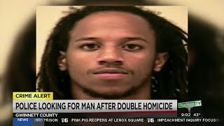 Suspect at large after double homicide in Gwinnett County