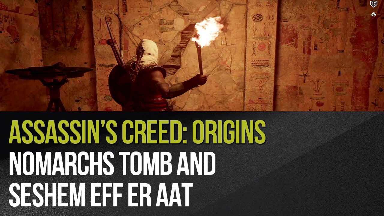 Assassin's Creed Origins Seshem.eff Er Aat Assassin's Creed: Origins - Nomarchs Tomb and Seshem eff Er Aat - YouTube