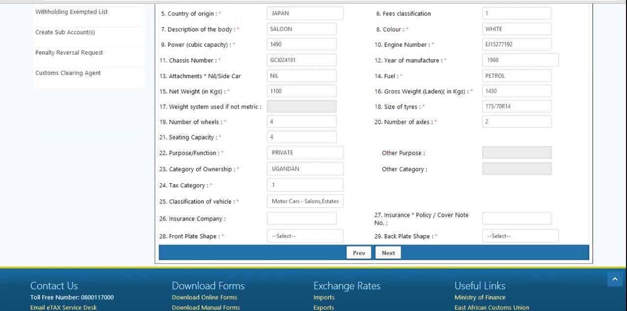 How to validate motor vehicle/cycle details online YouTube
