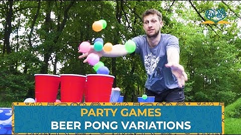 Party Games I  Beer Pong fun games compilation