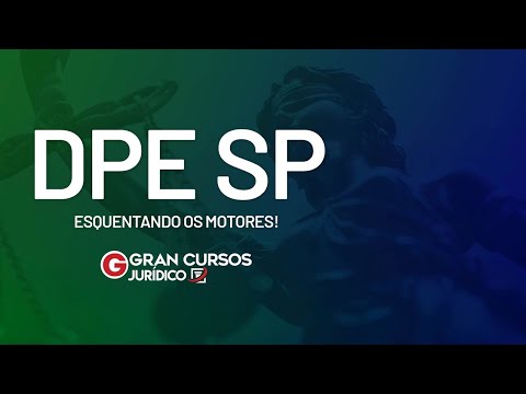 Concurso DPE SP - Esquentando os motores! Direito Penal com Túlio Mendes