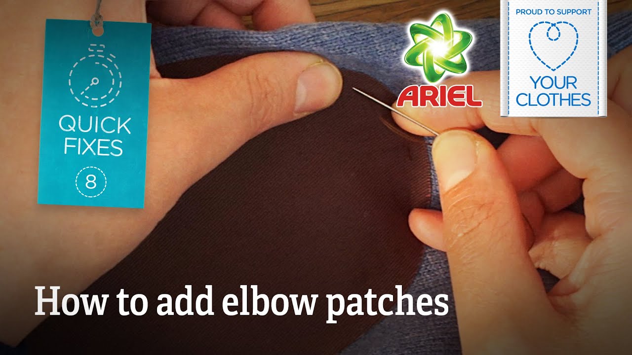 elbow patch tutorial – skirt as top