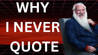 Why I Never Quote: A Conversation With Rabbi Manis & Dr. Elad Ben Elul