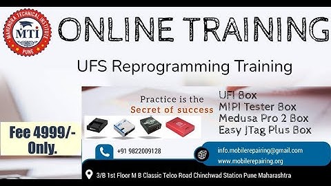 UFS Online Training Hindi Class || Smartphone eMMC/ eMCP Re-Programming and Data Recovery.||