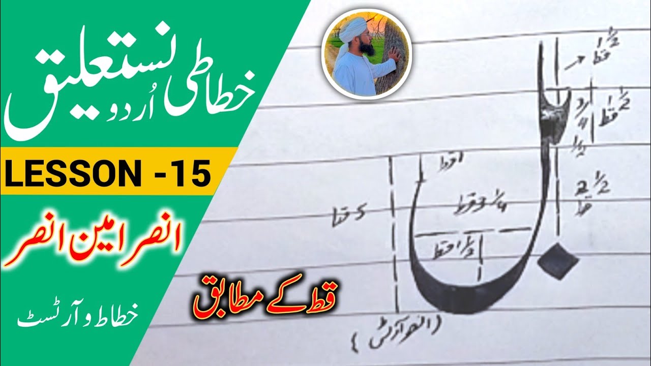 Calligraphy For Beginners||Handwriting course||Step by Step In Urdu||Khushkhatti learning||Lesson 14