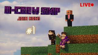 Me and my friends Made a Community Server?!? | U-Crew SMP
