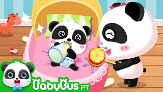 🐼 Desenho Animado | Vamos Tomar Conta do Bebê Panda | Desenho Infantil | BabyBus Português screenshot 3