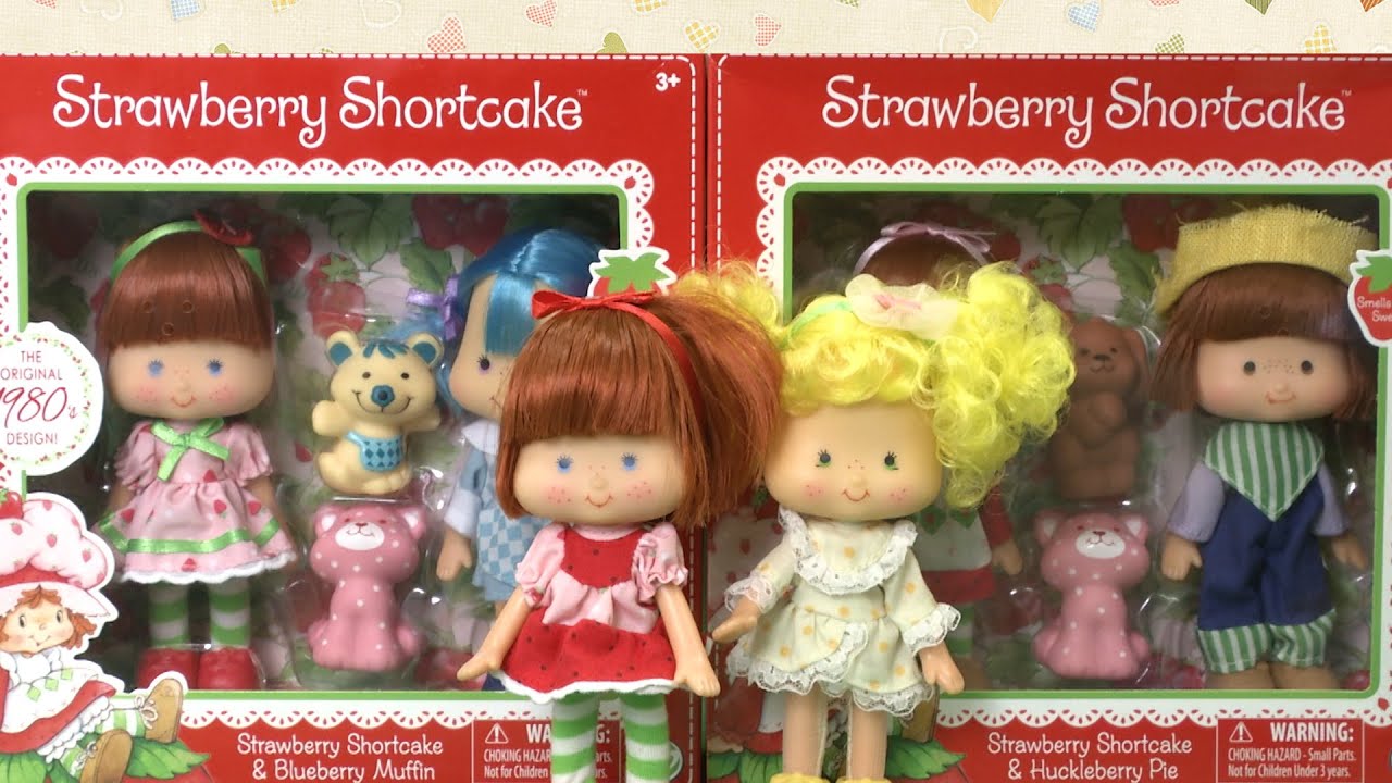 Strawberry Shortcake Collectors Doll Sets from The Bridge Direct