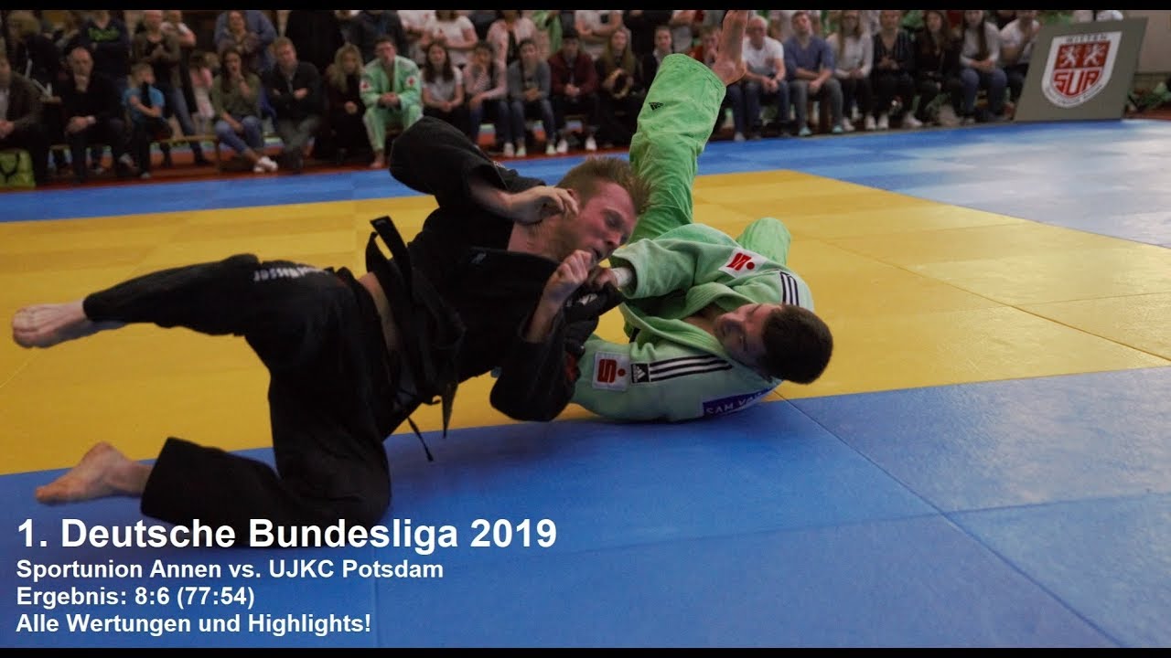Judo || Bundesliga 2019: Sportunion Annen vs. UJKC Potsdam (8:6 [77:54])