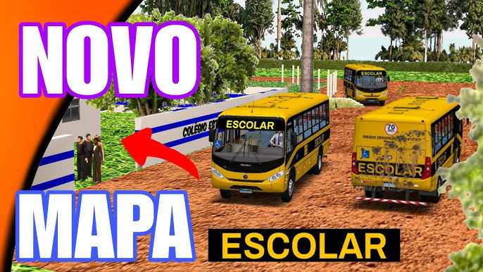 ONIBUS ESCOLAR NAS RUAS DE LAMA !!! PROTON BUS SIMULATOR - G27